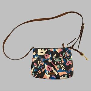 FOSSIL Fiona Small Floral Patterned Crossbody Bag